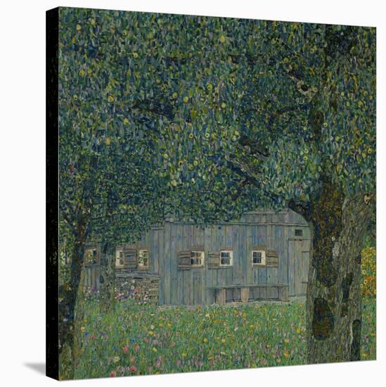 Upper Austrian Farmhouse, 1914-Gustav Klimt-Stretched Canvas