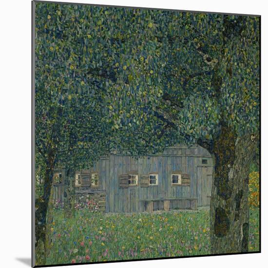 Upper Austrian Farmhouse, 1914-Gustav Klimt-Mounted Giclee Print