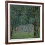 Upper Austrian Farmhouse, 1914-Gustav Klimt-Framed Giclee Print