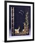 Upper Book Cover of Two Shooting-Stars-null-Framed Giclee Print