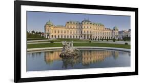 Upper Castle Belvedere, 3rd District, Vienna, Austria-Rainer Mirau-Framed Photographic Print