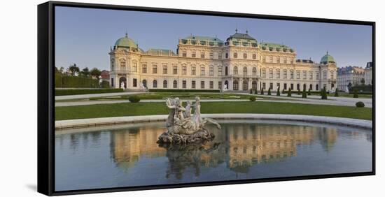 Upper Castle Belvedere, 3rd District, Vienna, Austria-Rainer Mirau-Framed Stretched Canvas