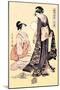 Upper Class Women-Kitagawa Utamaro-Mounted Art Print