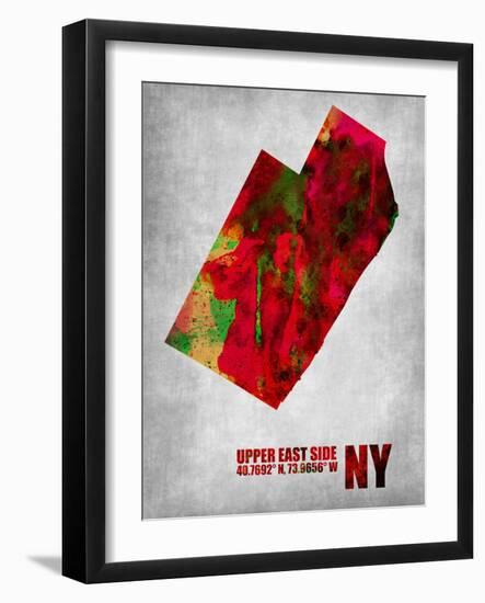 Upper East Side New York-NaxArt-Framed Art Print