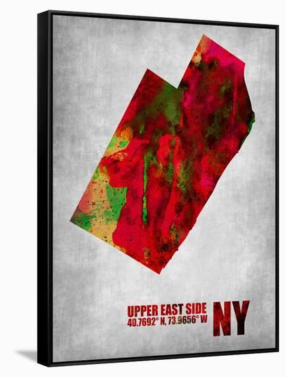 Upper East Side New York-NaxArt-Framed Stretched Canvas