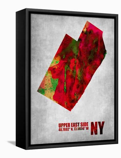 Upper East Side New York-NaxArt-Framed Stretched Canvas