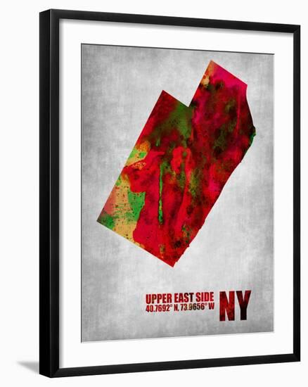 Upper East Side New York-NaxArt-Framed Art Print