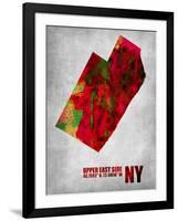 Upper East Side New York-NaxArt-Framed Art Print
