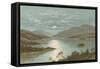 Upper End - Loch Lomond-English School-Framed Stretched Canvas