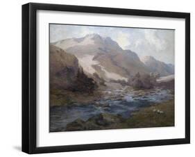 Upper Eskdale, C.1918-Richard Hesketh-Framed Giclee Print