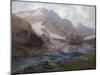 Upper Eskdale, C.1918-Richard Hesketh-Mounted Giclee Print