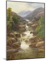 Upper Falls, Aberfeldy, 1870-James Burrell Smith-Mounted Giclee Print