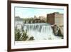 Upper Falls, Genesee River, Rochester, New York-null-Framed Art Print