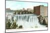 Upper Falls, Genesee River, Rochester, New York-null-Mounted Art Print