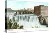 Upper Falls, Genesee River, Rochester, New York-null-Stretched Canvas