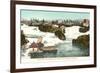 Upper Falls, Spokane, Washington-null-Framed Premium Giclee Print