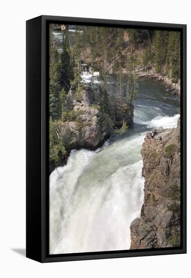 Upper Falls-Richard Maschmeyer-Framed Stretched Canvas