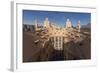 Upper Floor and Roof Chimneys of the Apartment Building Designed by Antonio Gaudi-James Emmerson-Framed Photographic Print