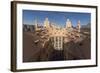 Upper Floor and Roof Chimneys of the Apartment Building Designed by Antonio Gaudi-James Emmerson-Framed Photographic Print