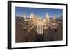 Upper Floor and Roof Chimneys of the Apartment Building Designed by Antonio Gaudi-James Emmerson-Framed Photographic Print