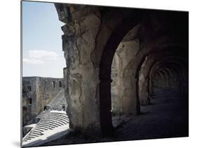 Upper Gallery of Roman Theatre Built by Architect Zenon During Reign of Marcus Aurelius-null-Mounted Giclee Print