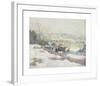 Upper Harlem River-Ernest Lawson-Framed Premium Giclee Print