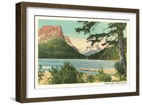 Upper Lake, North Idaho-null-Framed Art Print