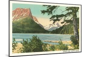 Upper Lake, North Idaho-null-Mounted Art Print