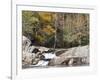 Upper Linville Falls at the Blue Ridge Parkway, North Carolina, USA-Chuck Haney-Framed Photographic Print