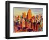 Upper Manhattan, 2000-Peter Graham-Framed Giclee Print