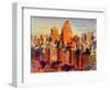 Upper Manhattan, 2000-Peter Graham-Framed Giclee Print