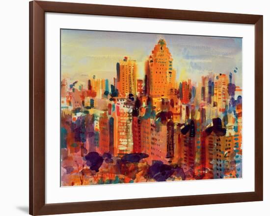 Upper Manhattan, 2000-Peter Graham-Framed Giclee Print