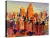 Upper Manhattan, 2000-Peter Graham-Stretched Canvas