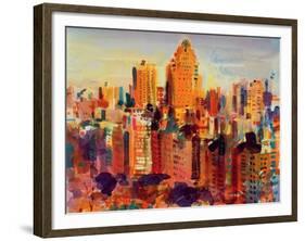 Upper Manhattan, 2000-Peter Graham-Framed Giclee Print