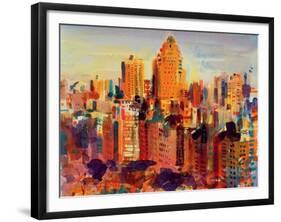 Upper Manhattan, 2000-Peter Graham-Framed Giclee Print