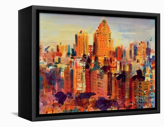 Upper Manhattan, 2000-Peter Graham-Framed Stretched Canvas