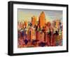 Upper Manhattan, 2000-Peter Graham-Framed Premium Giclee Print