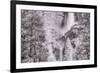 Upper Meets Lower Yosemite Falls, Infrared-Vincent James-Framed Photographic Print