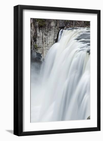 Upper Mesa Falls, Targhee National Forest-Paul Souders-Framed Premium Photographic Print