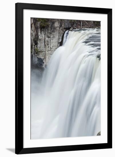 Upper Mesa Falls, Targhee National Forest-Paul Souders-Framed Photographic Print