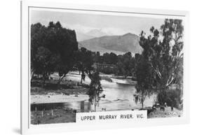 Upper Murray River, Victoria, Australia, 1928-null-Framed Giclee Print