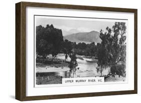 Upper Murray River, Victoria, Australia, 1928-null-Framed Giclee Print