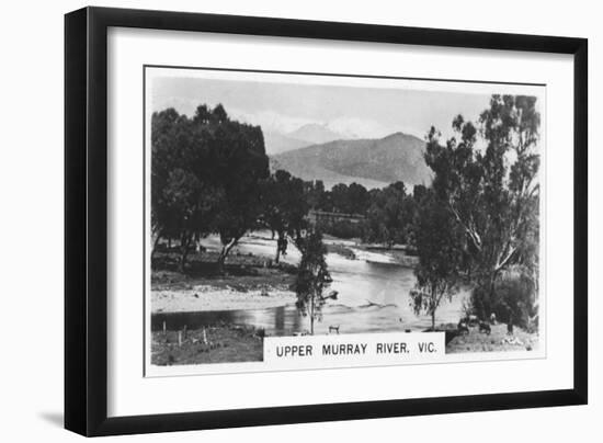 Upper Murray River, Victoria, Australia, 1928-null-Framed Giclee Print