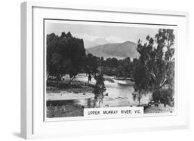 Upper Murray River, Victoria, Australia, 1928-null-Framed Giclee Print