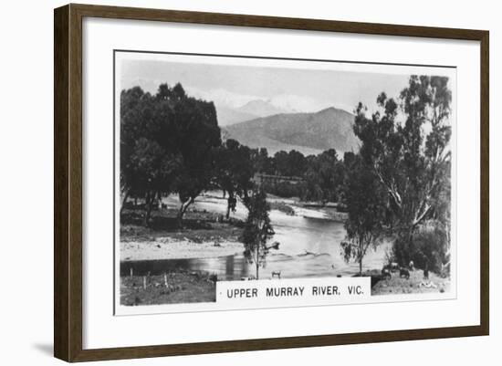 Upper Murray River, Victoria, Australia, 1928-null-Framed Giclee Print