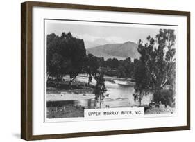 Upper Murray River, Victoria, Australia, 1928-null-Framed Giclee Print