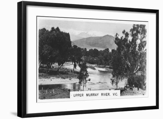 Upper Murray River, Victoria, Australia, 1928-null-Framed Giclee Print