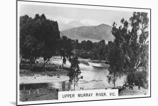 Upper Murray River, Victoria, Australia, 1928-null-Mounted Giclee Print
