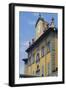 Upper Part of Facade of Palazzo Delle Terme Built to Design by Architect Ignazio Pellegrini-null-Framed Giclee Print