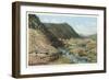 Upper Pecos River Canyon, New Mexico-null-Framed Art Print